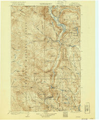 Chopaka Washington Historical topographic map, 1:125000 scale, 30 X 30 Minute, Year 1906