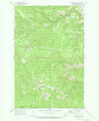 Chumstick Mtn Washington Historical topographic map, 1:24000 scale, 7.5 X 7.5 Minute, Year 1968