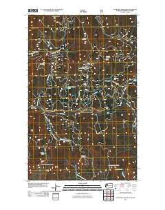Churchill Mountain Washington Historical topographic map, 1:24000 scale, 7.5 X 7.5 Minute, Year 2011