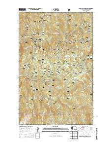 Churchill Mountain Washington Current topographic map, 1:24000 scale, 7.5 X 7.5 Minute, Year 2014