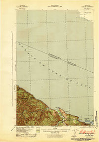 Clallam Washington Historical topographic map, 1:62500 scale, 15 X 15 Minute, Year 1942