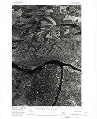 Clarkston Washington Historical topographic map, 1:24000 scale, 7.5 X 7.5 Minute, Year 1975
