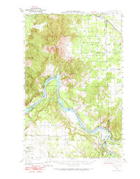 Clayton Washington Historical topographic map, 1:62500 scale, 15 X 15 Minute, Year 1950