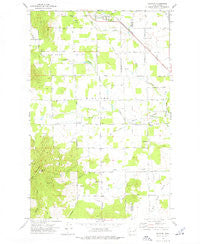 Clayton Washington Historical topographic map, 1:24000 scale, 7.5 X 7.5 Minute, Year 1973