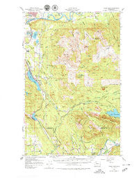 Clear Lake Washington Historical topographic map, 1:62500 scale, 15 X 15 Minute, Year 1956