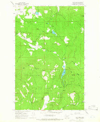 Cliff Ridge Washington Historical topographic map, 1:24000 scale, 7.5 X 7.5 Minute, Year 1964