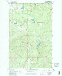 Cliff Ridge Washington Historical topographic map, 1:24000 scale, 7.5 X 7.5 Minute, Year 1964