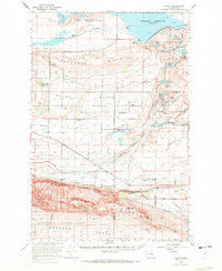 Corfu Washington Historical topographic map, 1:62500 scale, 15 X 15 Minute, Year 1965