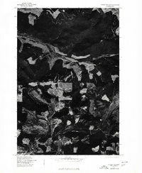 Cougar NE Washington Historical topographic map, 1:24000 scale, 7.5 X 7.5 Minute, Year 1975