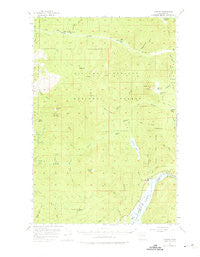 Cougar Washington Historical topographic map, 1:62500 scale, 15 X 15 Minute, Year 1953