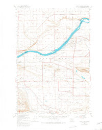 Coyote Rapids Washington Historical topographic map, 1:62500 scale, 15 X 15 Minute, Year 1965