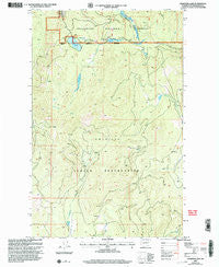 Crawfish Lake Washington Historical topographic map, 1:24000 scale, 7.5 X 7.5 Minute, Year 2001
