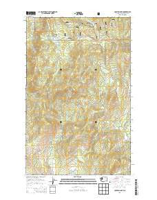 Crawfish Lake Washington Current topographic map, 1:24000 scale, 7.5 X 7.5 Minute, Year 2014