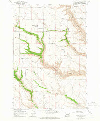 Crider Valley Washington Historical topographic map, 1:24000 scale, 7.5 X 7.5 Minute, Year 1962