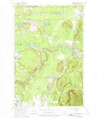 Cumberland Washington Historical topographic map, 1:24000 scale, 7.5 X 7.5 Minute, Year 1953