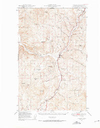 Curlew Washington Historical topographic map, 1:62500 scale, 15 X 15 Minute, Year 1948