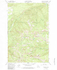 Darland Mtn Washington Historical topographic map, 1:24000 scale, 7.5 X 7.5 Minute, Year 1967