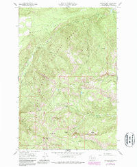 Darland Mtn Washington Historical topographic map, 1:24000 scale, 7.5 X 7.5 Minute, Year 1967