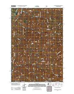 Deadman Peak Washington Historical topographic map, 1:24000 scale, 7.5 X 7.5 Minute, Year 2011