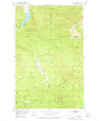 Deep Lake Washington Historical topographic map, 1:24000 scale, 7.5 X 7.5 Minute, Year 1952