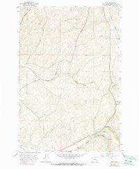 Dixie Washington Historical topographic map, 1:24000 scale, 7.5 X 7.5 Minute, Year 1966