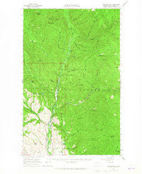 Doe Mountain Washington Historical topographic map, 1:62500 scale, 15 X 15 Minute, Year 1963