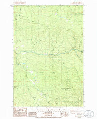 Dole Washington Historical topographic map, 1:24000 scale, 7.5 X 7.5 Minute, Year 1986