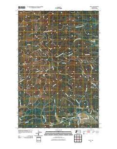 Doty Washington Historical topographic map, 1:24000 scale, 7.5 X 7.5 Minute, Year 2011