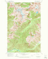 Downey Mtn Washington Historical topographic map, 1:24000 scale, 7.5 X 7.5 Minute, Year 1963
