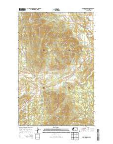 Dunn Mountain Washington Current topographic map, 1:24000 scale, 7.5 X 7.5 Minute, Year 2014