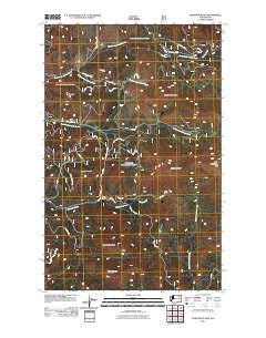 Edds Mountain Washington Historical topographic map, 1:24000 scale, 7.5 X 7.5 Minute, Year 2011