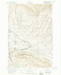 Elephant Mountain Washington Historical topographic map, 1:24000 scale, 7.5 X 7.5 Minute, Year 1953