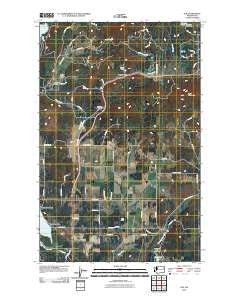 Elk Washington Historical topographic map, 1:24000 scale, 7.5 X 7.5 Minute, Year 2011