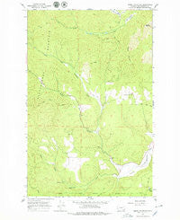 Empey Mountain Washington Historical topographic map, 1:24000 scale, 7.5 X 7.5 Minute, Year 1965