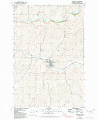 Endicott Washington Historical topographic map, 1:24000 scale, 7.5 X 7.5 Minute, Year 1981