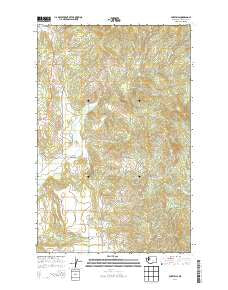 Foothills Washington Current topographic map, 1:24000 scale, 7.5 X 7.5 Minute, Year 2014