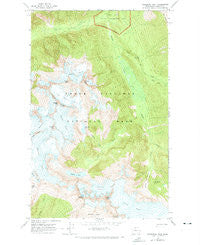 Forbidden Peak Washington Historical topographic map, 1:24000 scale, 7.5 X 7.5 Minute, Year 1963
