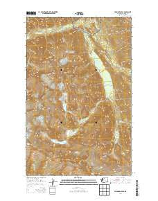 Forbidden Peak Washington Current topographic map, 1:24000 scale, 7.5 X 7.5 Minute, Year 2014