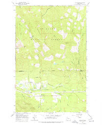 Fortson Washington Historical topographic map, 1:24000 scale, 7.5 X 7.5 Minute, Year 1966