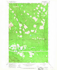 Fortson Washington Historical topographic map, 1:24000 scale, 7.5 X 7.5 Minute, Year 1966