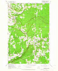 Frederickson Washington Historical topographic map, 1:24000 scale, 7.5 X 7.5 Minute, Year 1959
