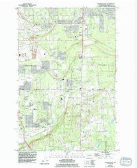 Frederickson Washington Historical topographic map, 1:24000 scale, 7.5 X 7.5 Minute, Year 1959