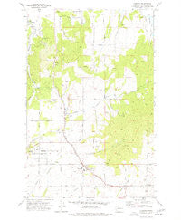 Freeman Washington Historical topographic map, 1:24000 scale, 7.5 X 7.5 Minute, Year 1973