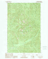Gee Point Washington Historical topographic map, 1:24000 scale, 7.5 X 7.5 Minute, Year 1989