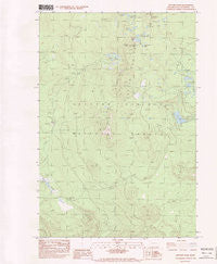 Gifford Peak Washington Historical topographic map, 1:24000 scale, 7.5 X 7.5 Minute, Year 1983