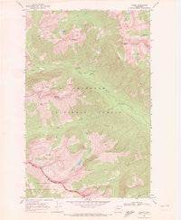 Gilbert Washington Historical topographic map, 1:24000 scale, 7.5 X 7.5 Minute, Year 1969