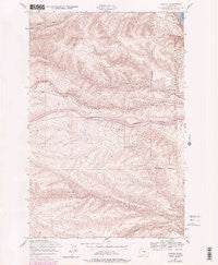 Ginkgo Washington Historical topographic map, 1:24000 scale, 7.5 X 7.5 Minute, Year 1953