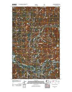 Glacier Washington Historical topographic map, 1:24000 scale, 7.5 X 7.5 Minute, Year 2011