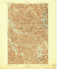 Glacier Peak Washington Historical topographic map, 1:125000 scale, 30 X 30 Minute, Year 1901