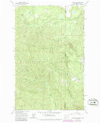 Gleason Mtn Washington Historical topographic map, 1:24000 scale, 7.5 X 7.5 Minute, Year 1967